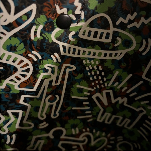 RARE Coach X Keith Haring Glitter UFO Market Carryall Tote - Picture 14 of 14